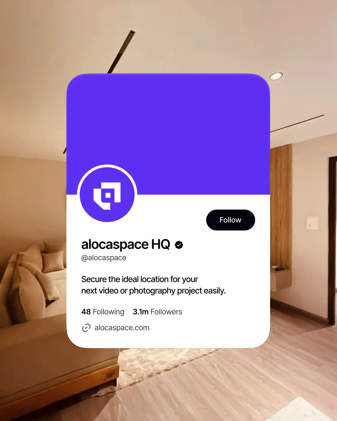 Streamlined creative space booking with design and strategy
